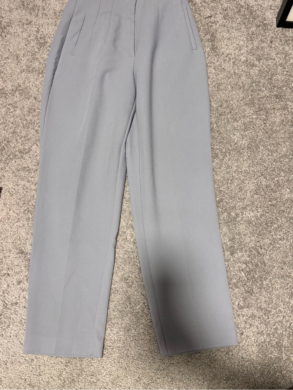 Zara Men's Soft Light Gray Dress Trousers